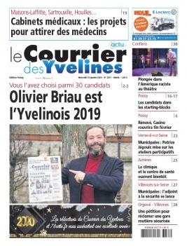 Le Courrier des Yvelines N°3877 du 15 janvier 2020 à télécharger sur iPad
