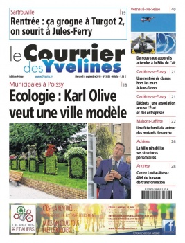 Le Courrier des Yvelines N°3858 du 04 septembre 2019 à télécharger sur iPad