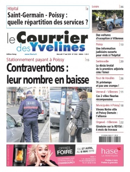 Le Courrier des Yvelines N°3842 du 01 mai 2019 à télécharger sur iPad