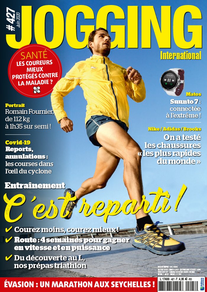 Jogging International 15 mai 2020 Abonnement Jogging International Pas Cher avec le BOUQUET ePresse.fr