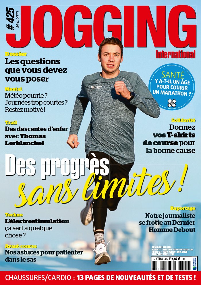 Jogging International 14 février 2020 Abonnement Jogging International Pas Cher avec le BOUQUET ePresse.fr