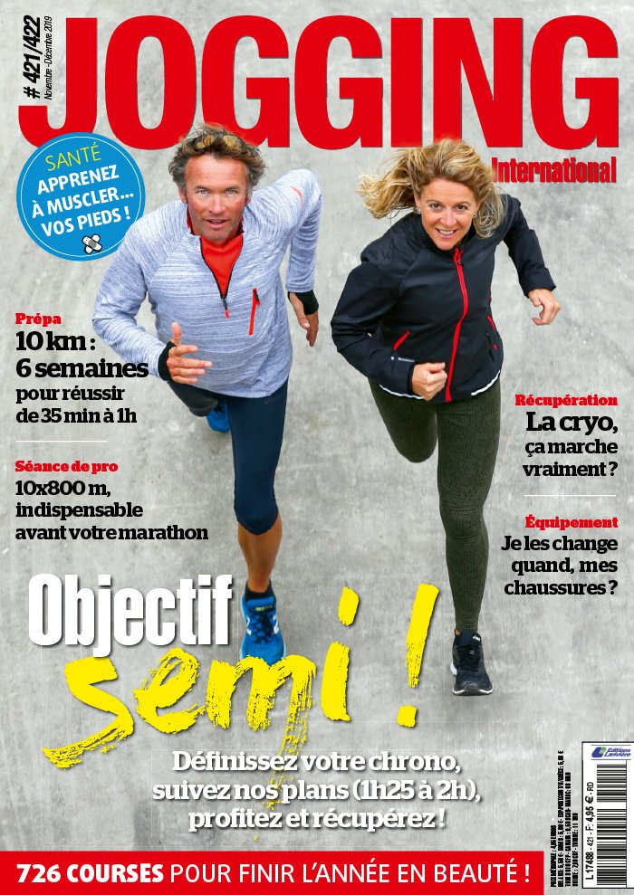 Jogging International 15 octobre 2019 Abonnement Jogging International Pas Cher avec le BOUQUET ePresse.fr