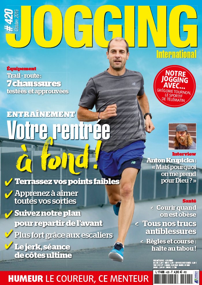 Jogging International 13 septembre 2019 Abonnement Jogging International Pas Cher avec le BOUQUET ePresse.fr