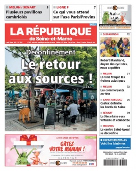 La République de Seine et Marne N°7995 du 24 mai 2021 à télécharger sur iPad