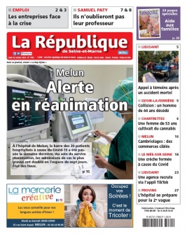 La République de Seine et Marne N°7965 du 26 octobre 2020 à télécharger sur iPad