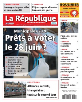 La République de Seine et Marne N°7945 du 08 juin 2020 à télécharger sur iPad