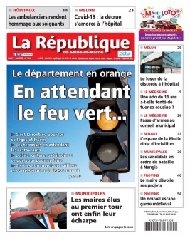 La République de Seine et Marne N°7944 du 01 juin 2020 à télécharger sur iPad