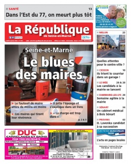 La République de Seine et Marne N°7925 du 20 janvier 2020 à télécharger sur iPad