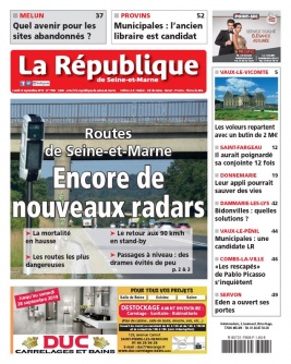 La République de Seine et Marne N°7908 du 23 septembre 2019 à télécharger sur iPad