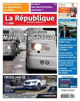 La République de Seine et Marne N°7841 du 11 juin 2018 à télécharger sur iPad