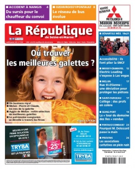 La République de Seine et Marne N°7819 du 08 janvier 2018 à télécharger sur iPad