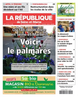 La République de Seine et Marne N°7990 du 19 avril 2021 à télécharger sur iPad