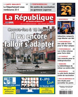 La République de Seine et Marne N°7977 du 18 janvier 2021 à télécharger sur iPad