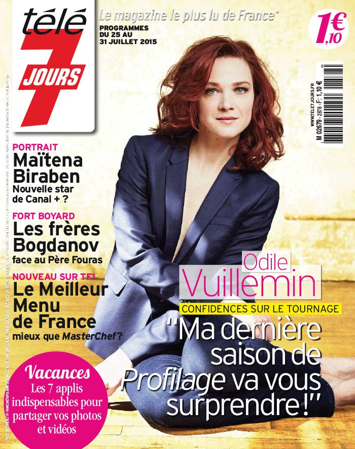 Canalsat Ce Soir Avec Tele 7 Jours Télé 7 Jours N°2878 du 20 juillet 2015 à télécharger sur iPad