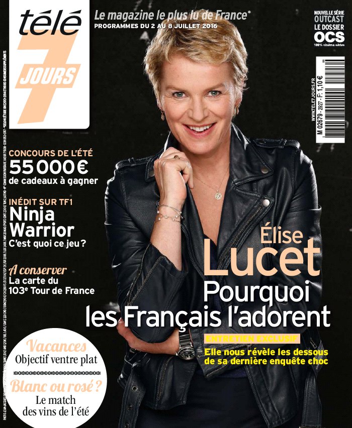 Programmes Tele Ce Soir Tele 7 Jours Télé 7 Jours N°2927 du 27 juin 2016 à télécharger sur iPad
