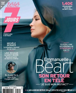 Télé 7 Jours 19 septembre 2022 Abonnement Télé 7 Jours Pas Cher avec le BOUQUET ePresse.fr
