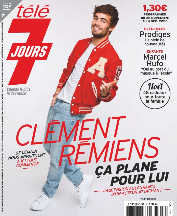 Télé 7 Jours 23 novembre 2020 Abonnement Télé 7 Jours Pas Cher avec le BOUQUET ePresse.fr