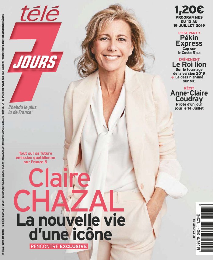 Programme Télé Ce Soir Avec Télé 7 Jours Télé 7 Jours N°3085 du 08 juillet 2019 à télécharger sur iPad