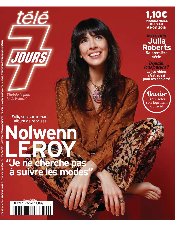 Tv Ce Soir Avec Tele 7 Jours Télé 7 Jours N°3049 du 29 octobre 2018 à télécharger sur iPad