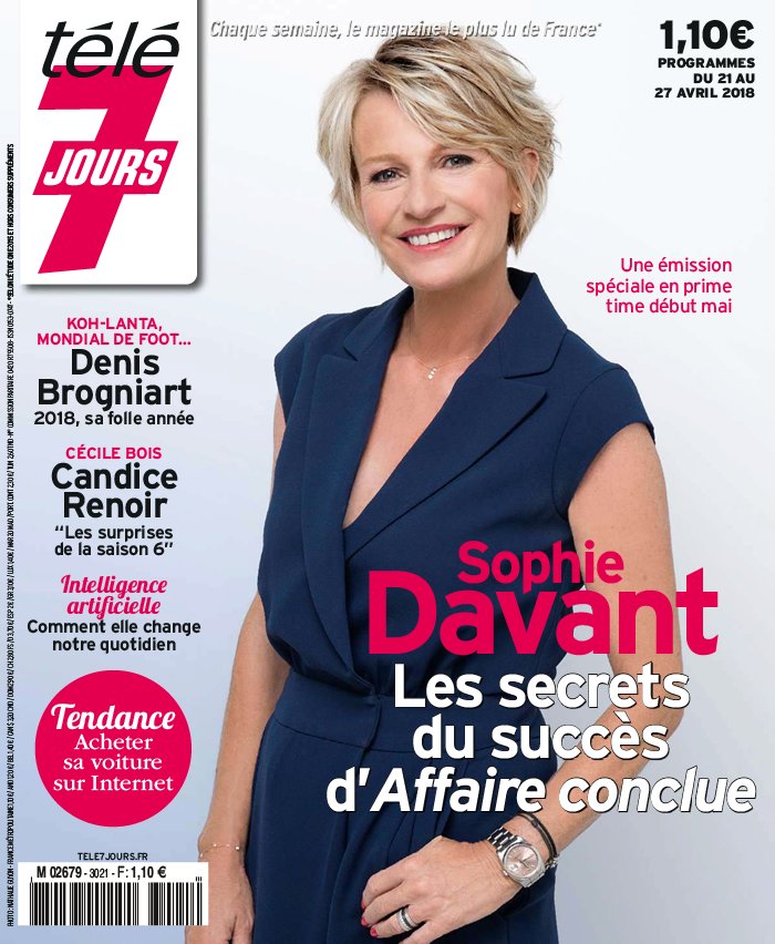Programme Tv Ce Soir Sur Télé 7 Jours Télé 7 Jours N°3021 du 16 avril 2018 à télécharger sur iPad