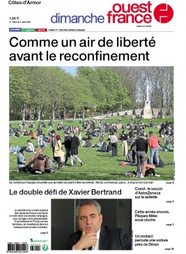 Dimanche Ouest-France N°20210404 du 04 avril 2021 à télécharger sur iPad