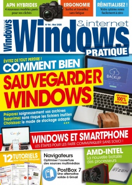 Windows & Internet Pratique N°94 du 03 avril 2020 à télécharger sur iPad