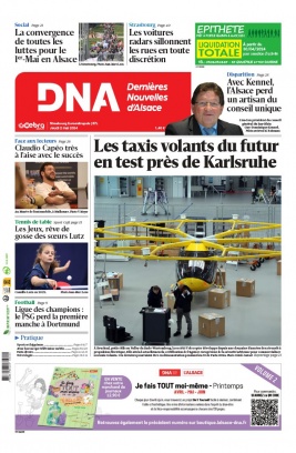 Les Dernières Nouvelles d'Alsace N°20240502 du 02 mai 2024 à télécharger sur iPad
