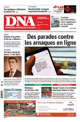 Les Dernières Nouvelles d'Alsace N°20211124 du 24 novembre 2021 à télécharger sur iPad
