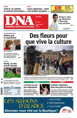 Les Dernières Nouvelles d'Alsace N°20210315 du 15 mars 2021 à télécharger sur iPad