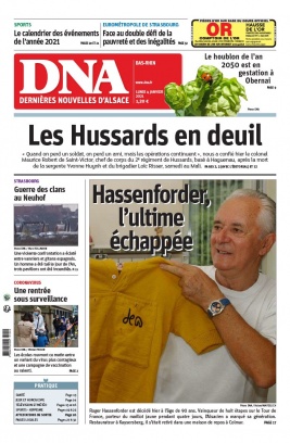 Les Dernières Nouvelles d'Alsace N°20210104 du 04 janvier 2021 à télécharger sur iPad