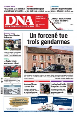 Les Dernières Nouvelles d'Alsace N°20201224 du 24 décembre 2020 à télécharger sur iPad