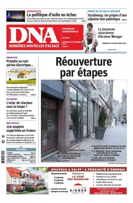 Les Dernières Nouvelles d'Alsace N°20201125 du 25 novembre 2020 à télécharger sur iPad