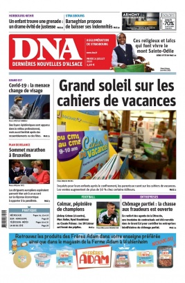 Les Dernières Nouvelles d'Alsace N°20200721 du 21 juillet 2020 à télécharger sur iPad