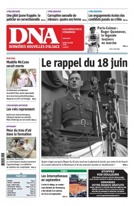 Les Dernières Nouvelles d'Alsace N°20200618 du 18 juin 2020 à télécharger sur iPad
