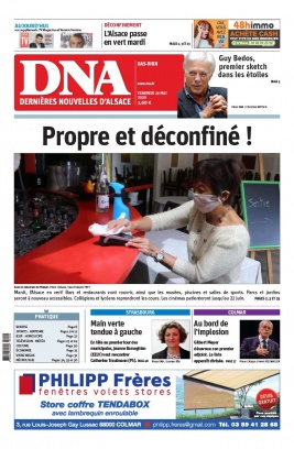 Les Dernières Nouvelles d'Alsace N°20200529 du 29 mai 2020 à télécharger sur iPad