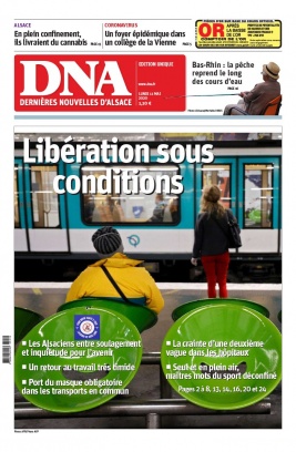 Les Dernières Nouvelles d'Alsace N°20200511 du 11 mai 2020 à télécharger sur iPad