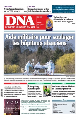 Les Dernières Nouvelles d'Alsace N°20200319 du 19 mars 2020 à télécharger sur iPad