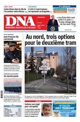 Les Dernières Nouvelles d'Alsace N°20200109 du 09 janvier 2020 à télécharger sur iPad