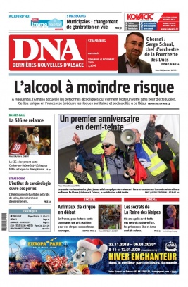 Les Dernières Nouvelles d'Alsace N°20191117 du 17 novembre 2019 à télécharger sur iPad