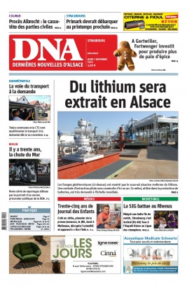 Les Dernières Nouvelles d'Alsace N°20191107 du 07 novembre 2019 à télécharger sur iPad