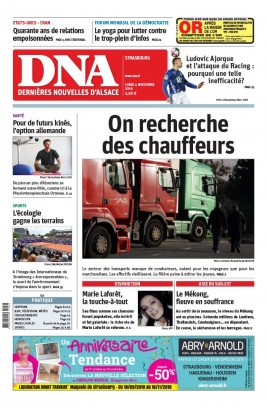 Les Dernières Nouvelles d'Alsace N°20191104 du 04 novembre 2019 à télécharger sur iPad