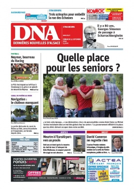 Les Dernières Nouvelles d'Alsace N°20190915 du 15 septembre 2019 à télécharger sur iPad