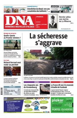 Les Dernières Nouvelles d'Alsace N°20190913 du 13 septembre 2019 à télécharger sur iPad