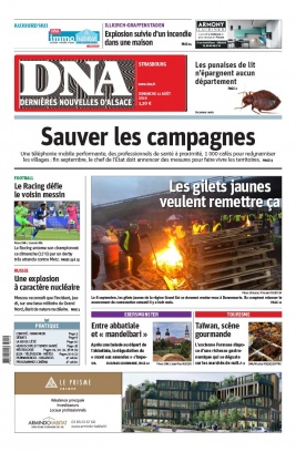 Les Dernières Nouvelles d'Alsace N°20190811 du 11 août 2019 à télécharger sur iPad