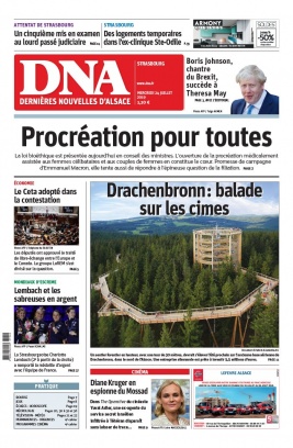 Les Dernières Nouvelles d'Alsace N°20190724 du 24 juillet 2019 à télécharger sur iPad