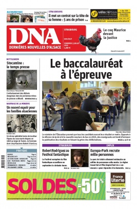 Les Dernières Nouvelles d'Alsace N°20190705 du 05 juillet 2019 à télécharger sur iPad