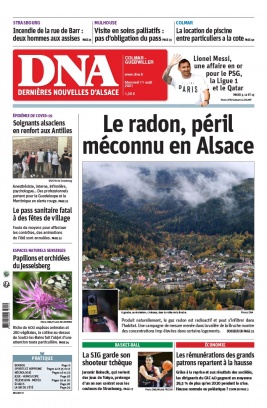 Les Dernières Nouvelles d'Alsace N°20210811 du 11 août 2021 à télécharger sur iPad