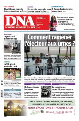 Les Dernières Nouvelles d'Alsace N°20210622 du 22 juin 2021 à télécharger sur iPad