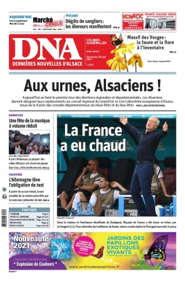 Les Dernières Nouvelles d'Alsace N°20210620 du 20 juin 2021 à télécharger sur iPad