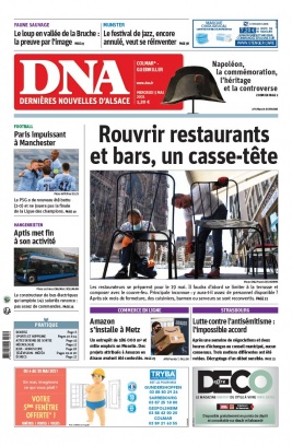 Les Dernières Nouvelles d'Alsace N°20210505 du 05 mai 2021 à télécharger sur iPad